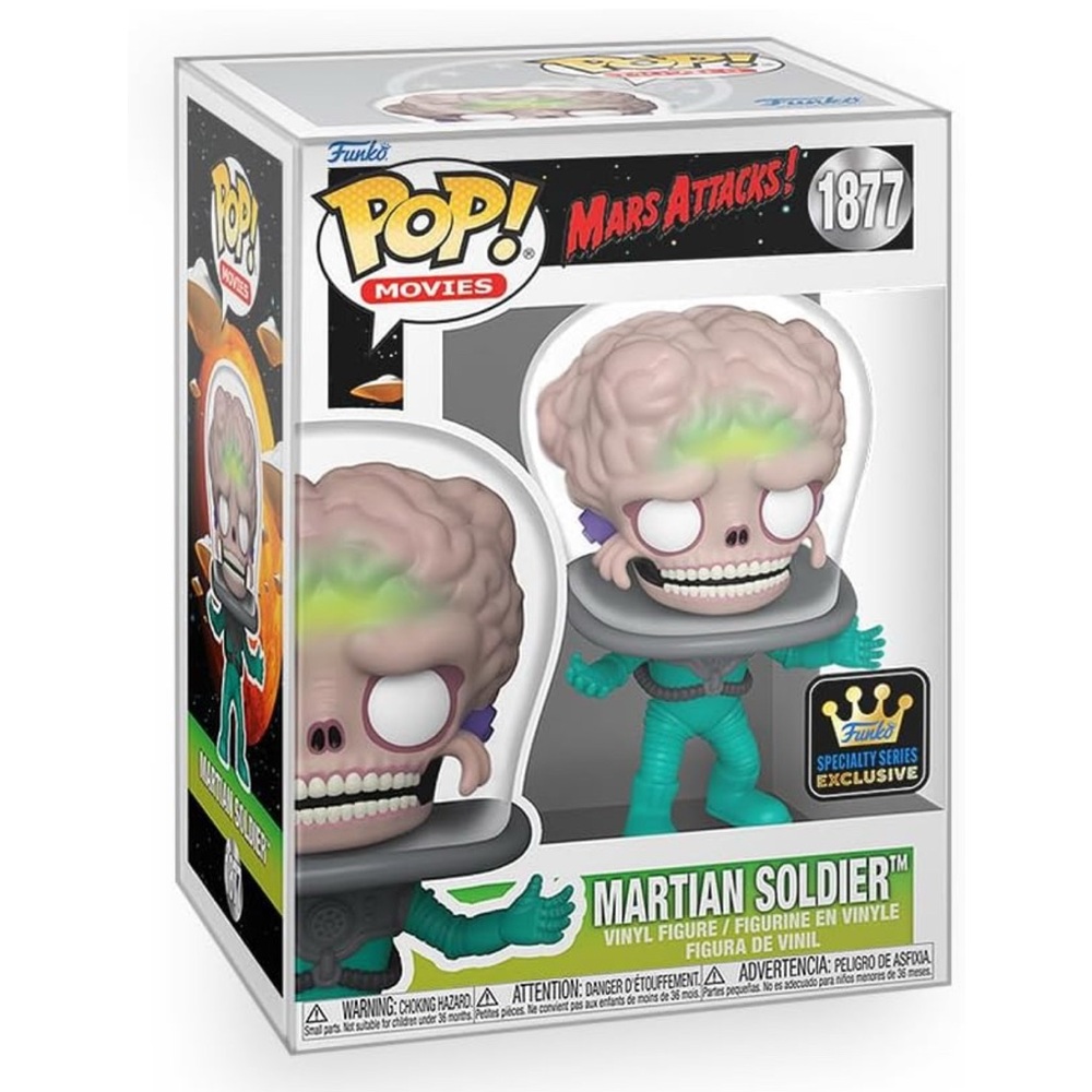 Funko Pop! Movies:Mars Attack-Martian Soldier Specialty Series Limited Edition 🆕